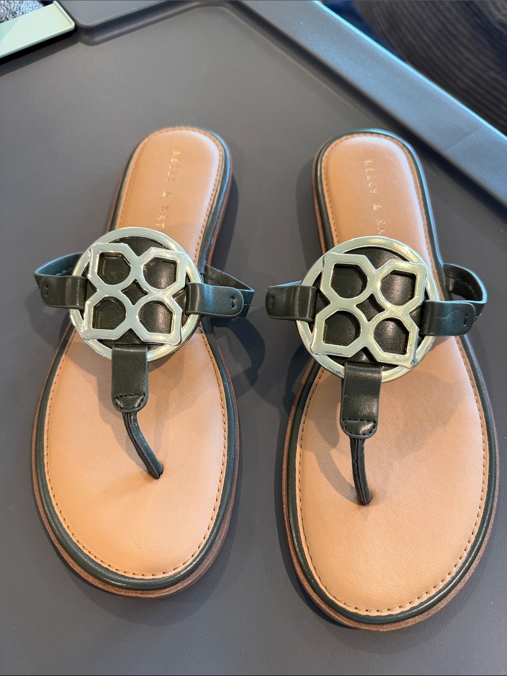 Kelly & Katie Olive Green Sandals
